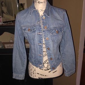 Gap jean jacket- adorable